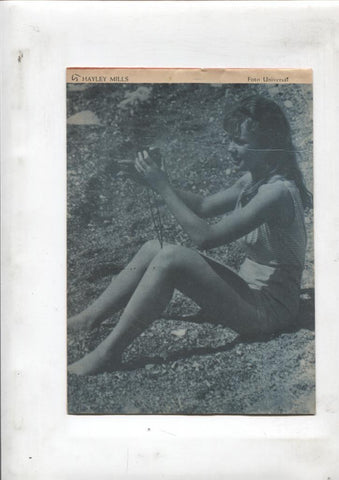 Mary Noticias numero 164: trasera foto de Hayley Mills