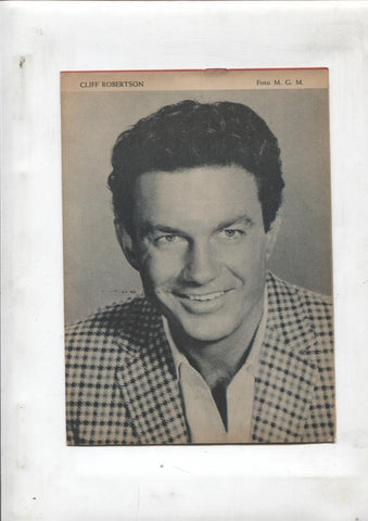 Mary Noticias numero 189: trasera foto de Cliff Robertson