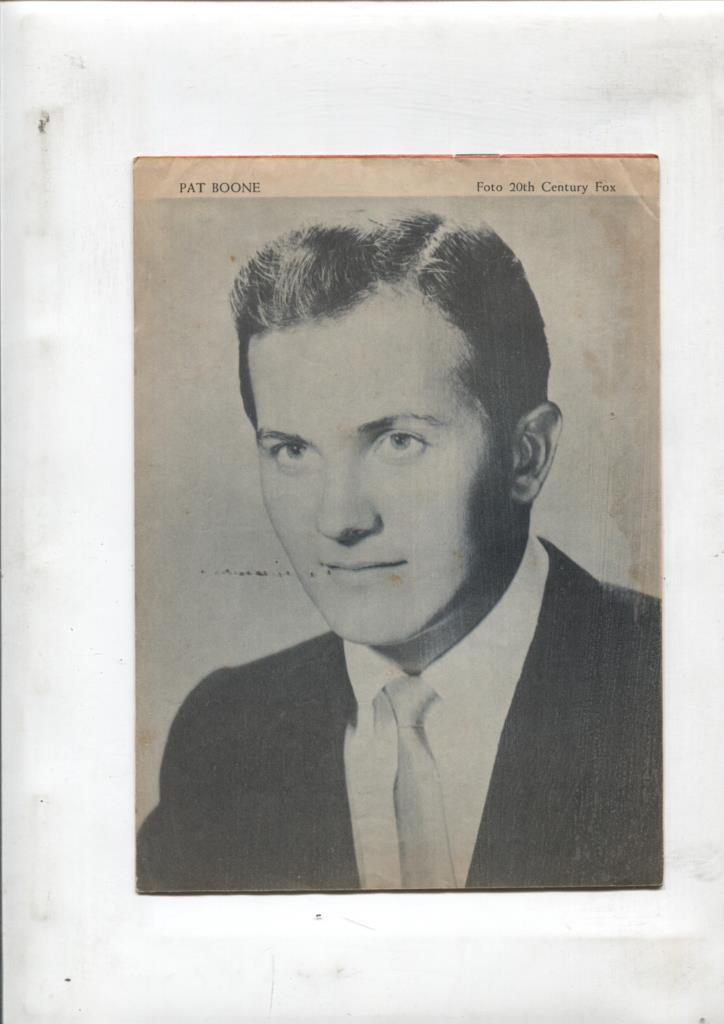 Mary Noticias numero 210: trasera foto de Pat Boone