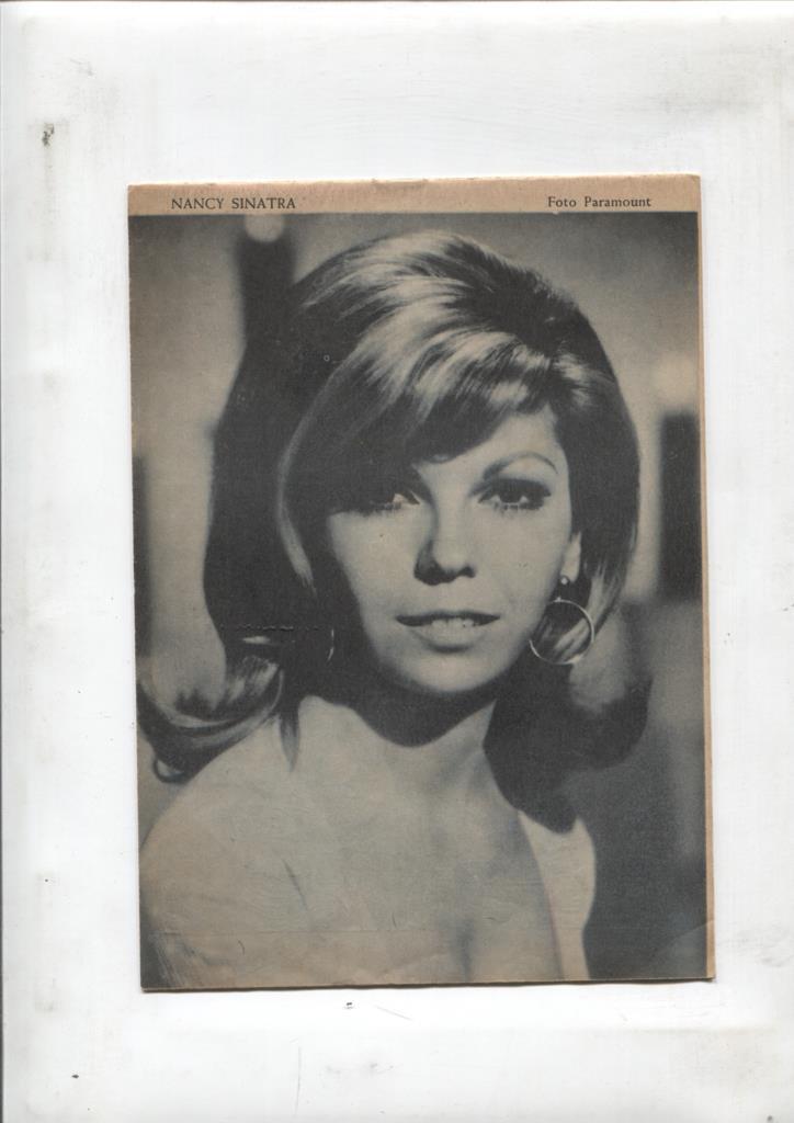 Mary Noticias numero 217: trasera foto de Nancy Sinatra