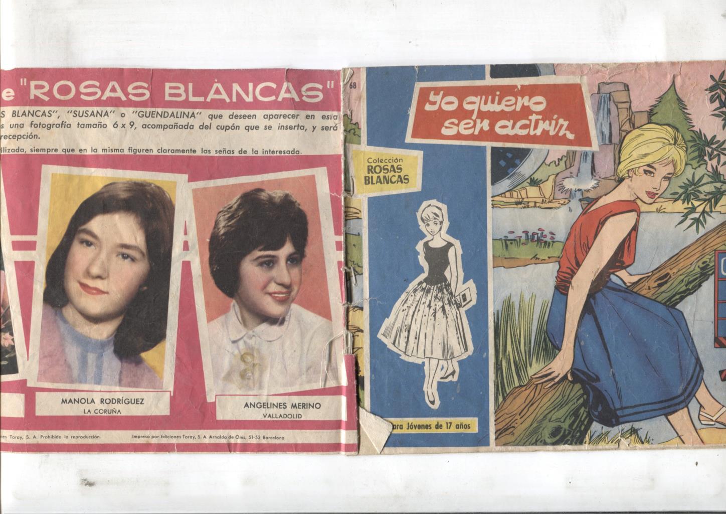 Coleccion Rosas Blancas numero 68: Yo quiero ser actriz