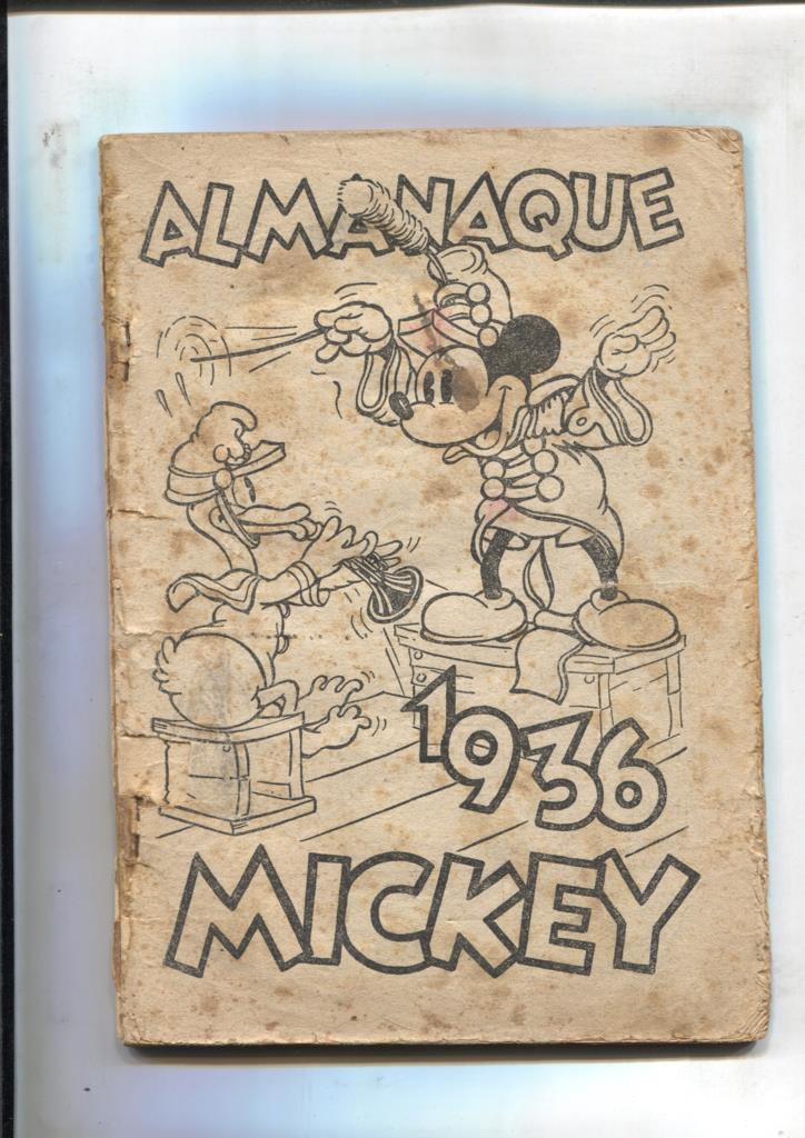 Molino: almanaque Mickey para 1936 (no conserva la cubierta)