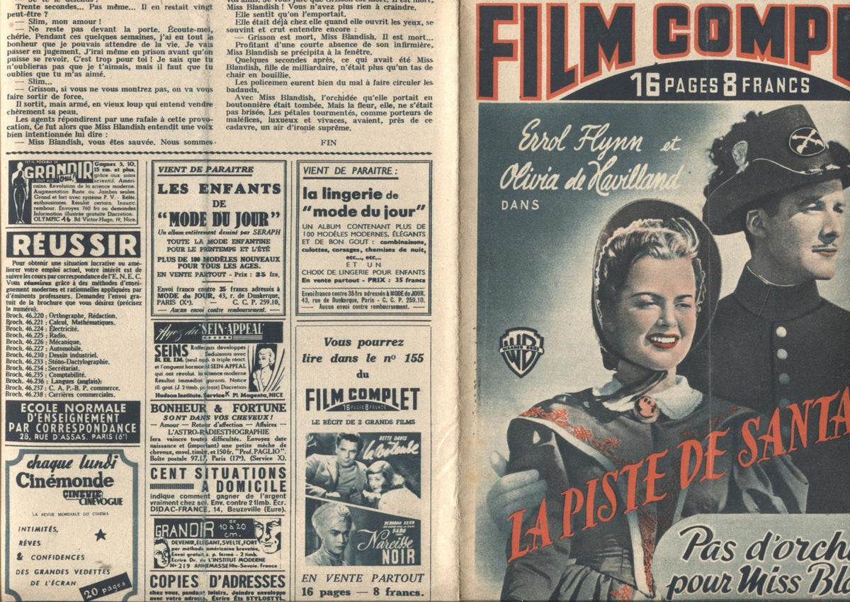 Film Complet numero 154 (19.5.1949) La piste de Santa Fe