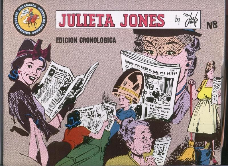 Eseuve: Julieta Jones numero 08: tiras 3.5. al 13.10.1956