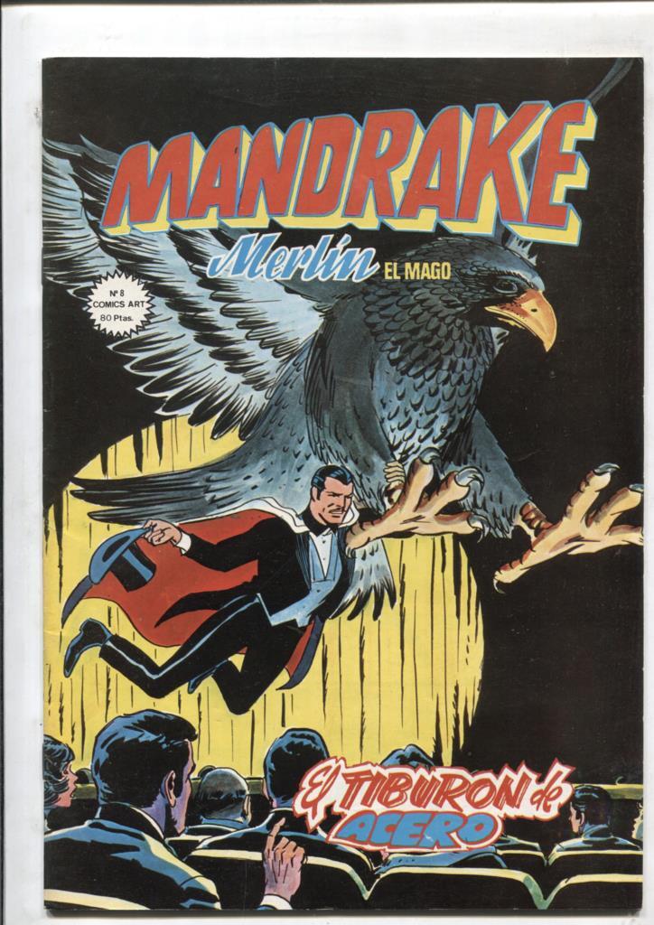 Vertice: Mandrake el mago numero 08: El tiburon de acero