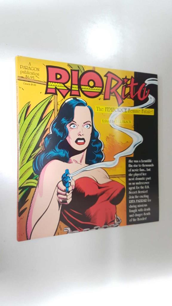 Paragon: Rio Rita, The Femforce Femme Fatale in the Chamber of Death