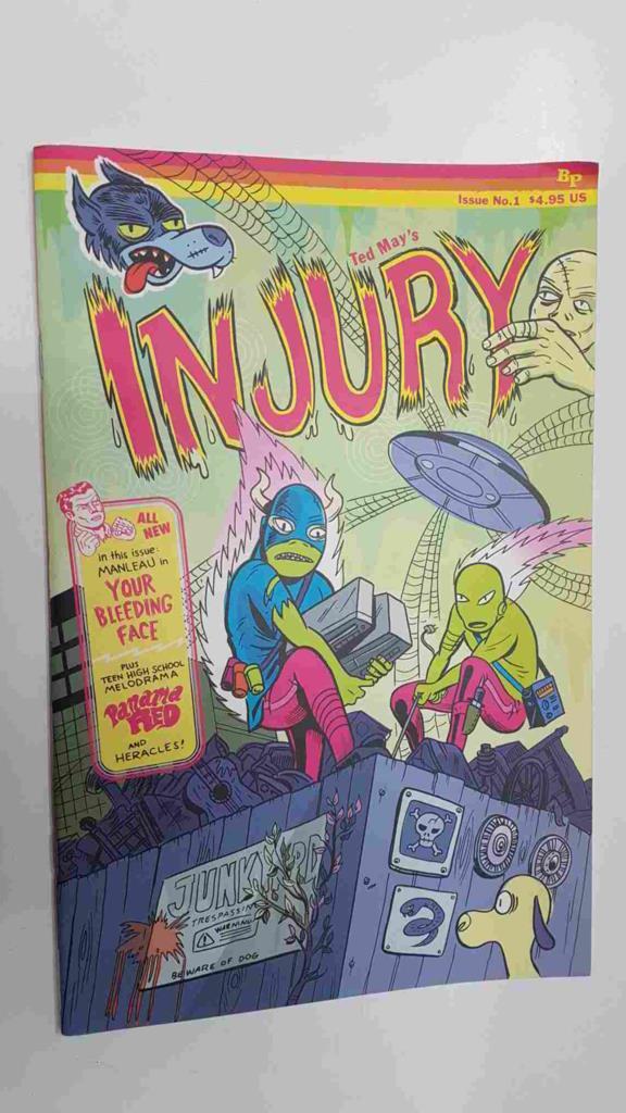 BP: Injury comics vol. 1 - Panama Red, Your Bleeding Face