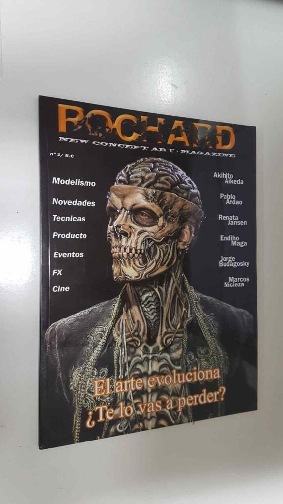 Rochard num 01 diciembre 2016: New Art Concept Art Magazine - Akihito Aikeda, Pablo Ardao, Endiho Maga, etc.