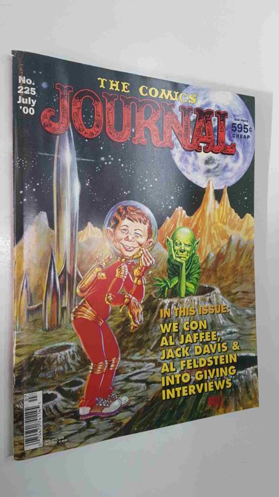 Magazine: The Comics Journal num 225 july 2000. Contents: We con Al Jaffee, Jack Davis and Al Feldstein into givin interviews