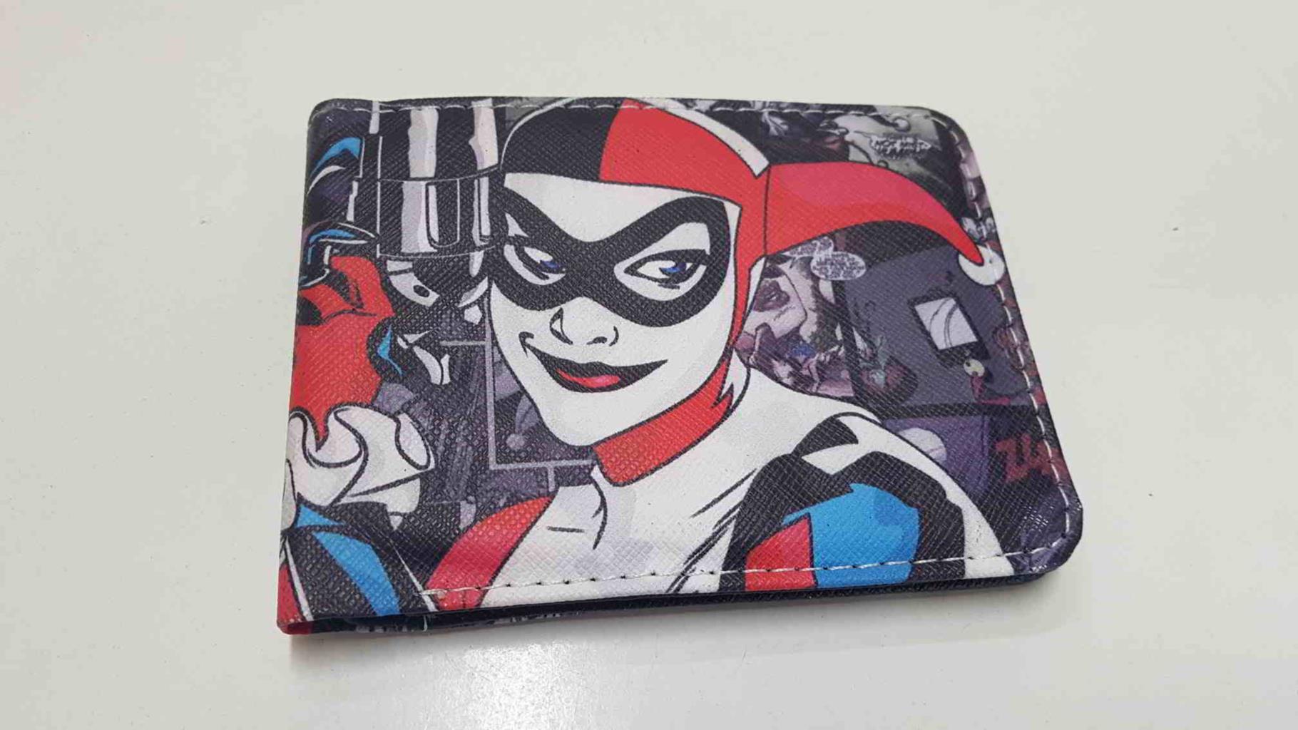 Cartera de bolsillo: Harley Quinn personaje de Batman