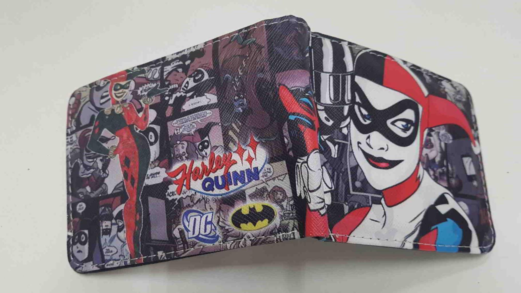 Cartera de bolsillo: Harley Quinn personaje de Batman