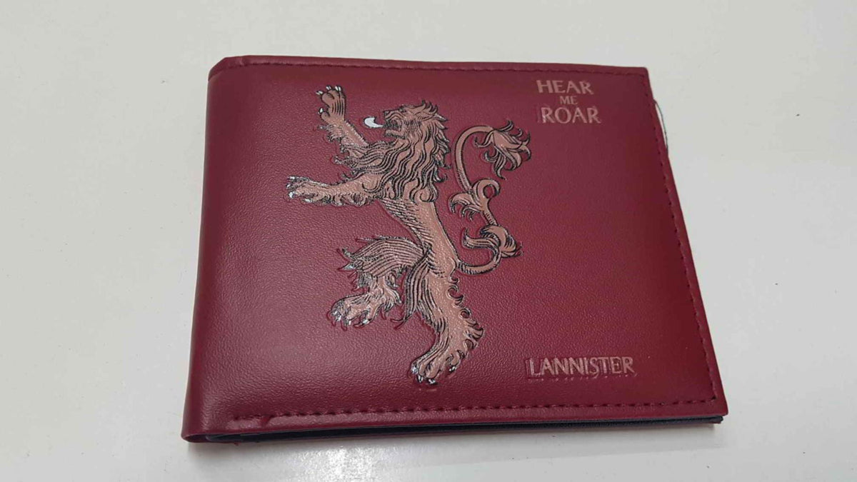 Cartera de bolsillo: Hear Me Roar Lannister, Game of Thrones (Juego de Tronos)