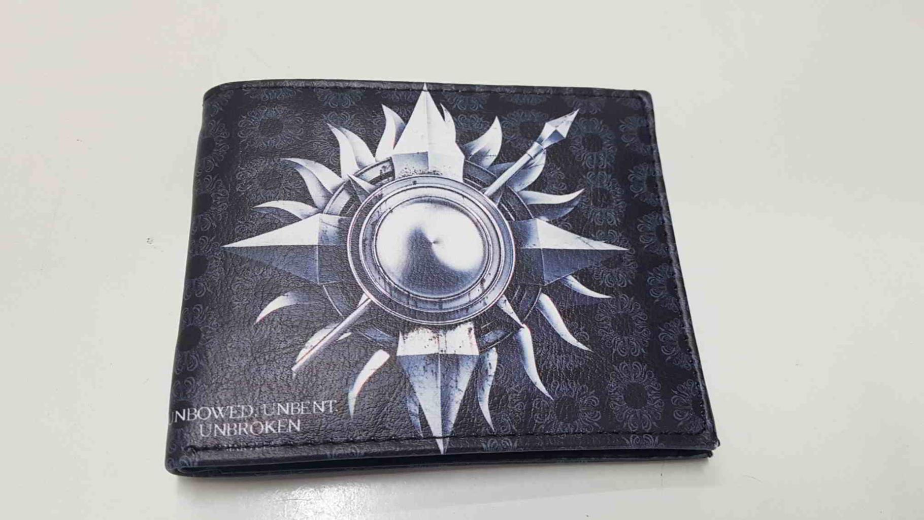 Cartera de bolsillo: Unbowed, Unbent, Unbroken (nunca doblegado nunca roto), Game of Thrones (Juego de Tronos)