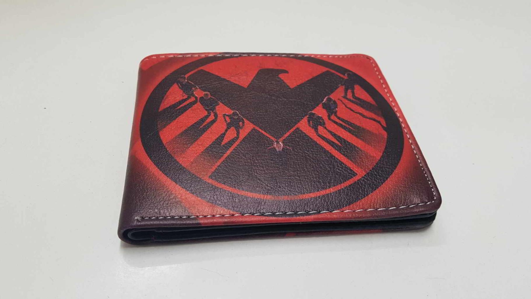 Cartera de bolsillo: Marvel Agents of Shield (color roja)