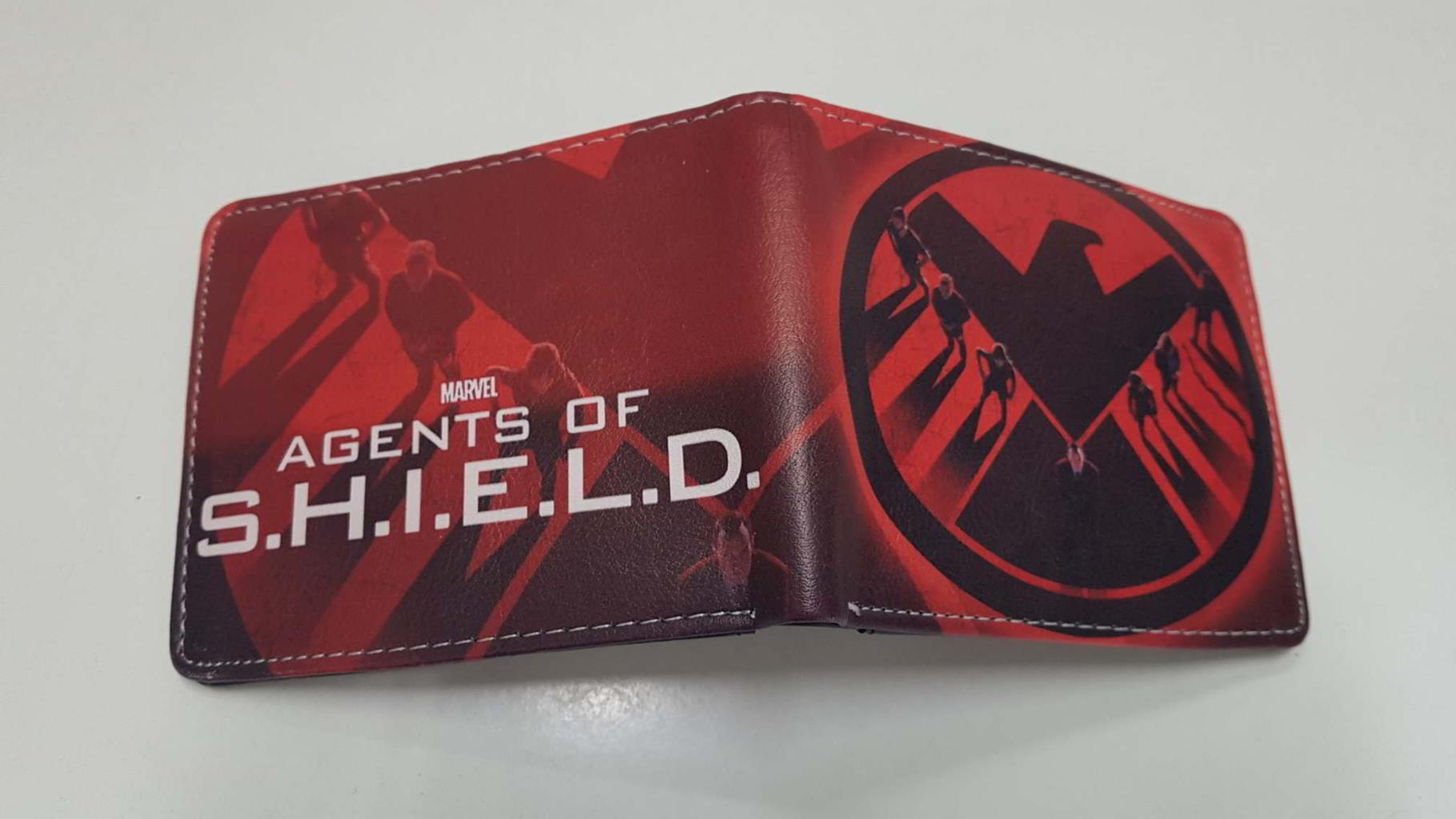 Cartera de bolsillo: Marvel Agents of Shield (color roja)