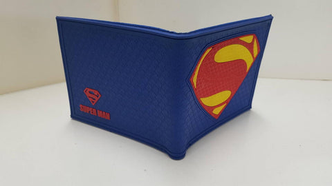 Cartera de bolsillo (azul): con el logo de Superman