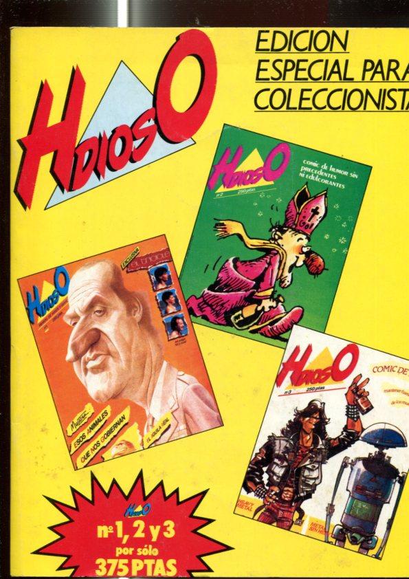El Jueves: Revista HDiosO retapado editorial numero 1 al 3 