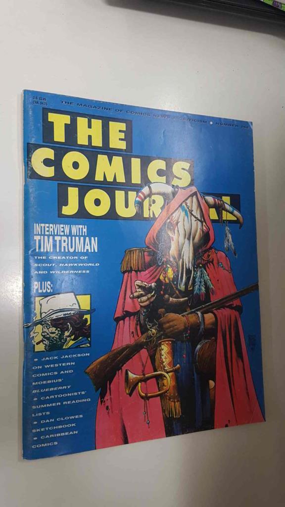 Magazine: The Comics Journal number 144, sep 1991. Contents: Interview with Tim Truman, Caribbean Comics, 