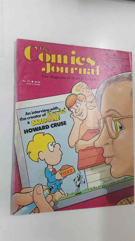 Magazine: The Comics Journal number 111, sep 1986. Contents: Interview with Dan Day, Stan Lee speaks on the Kirby art controversy