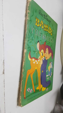 Walt Disney: Bambi y sus amigos de Editorial Molino (1971)