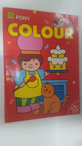 Cuaderno para colorear: Pony Colour. 4-6 jaar ans years