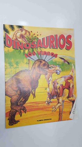 Folleto publicitario: de la coleccion de videos de los Dinosaurios