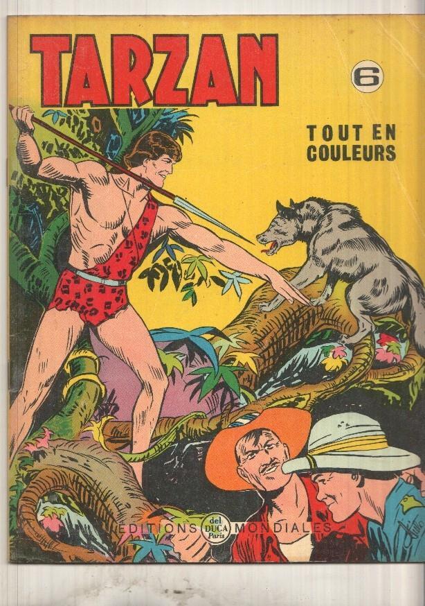 Ed. Mondiales: Tarzan (tout en couleurs) num 06