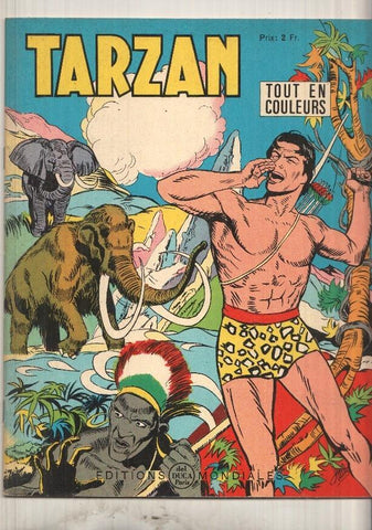 Ed. Mondiales: Tarzan (tout en couleurs) num 14