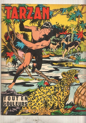 Ed. Mondiales: Tarzan (tout en couleurs) num 10