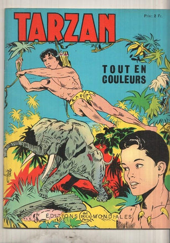Ed. Mondiales: Tarzan (tout en couleurs) num 11