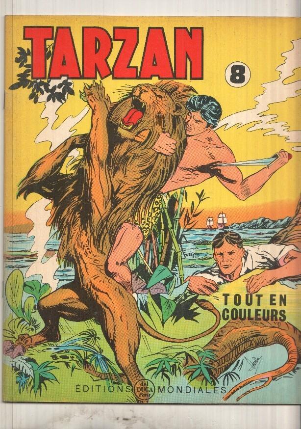 Ed. Mondiales: Tarzan (tout en couleurs) num 08