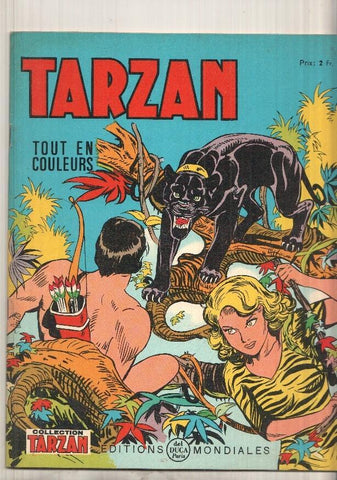 Ed. Mondiales: Tarzan (tout en couleurs) num 19