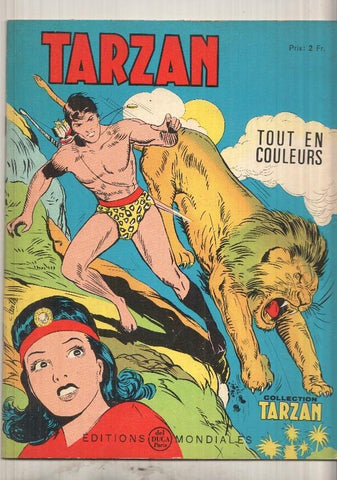 Ed. Mondiales: Tarzan (tout en couleurs) num 16