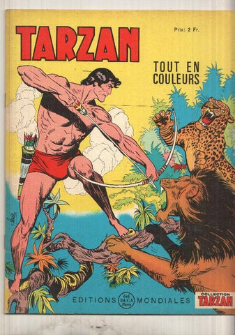 Ed. Mondiales: Tarzan (tout en couleurs) num 18