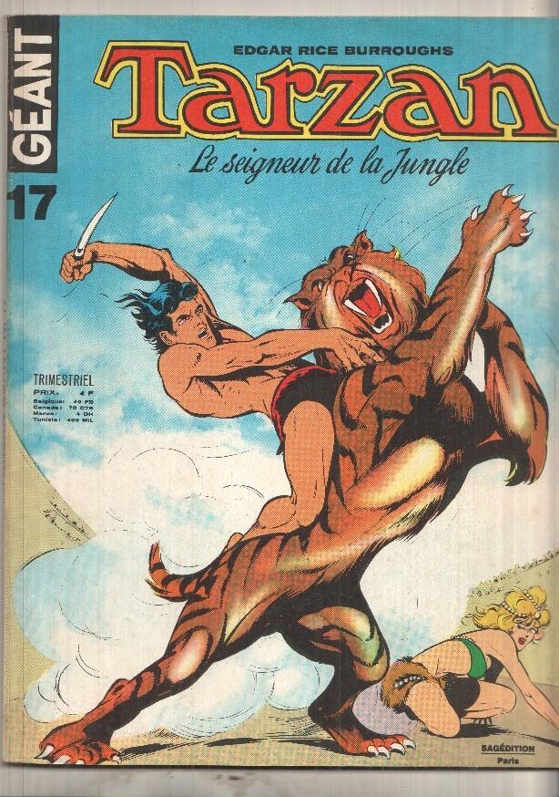 Sagedition: Tarzan Geant num 17, Le seigneur de la jungle - LEtrange Cittadelle