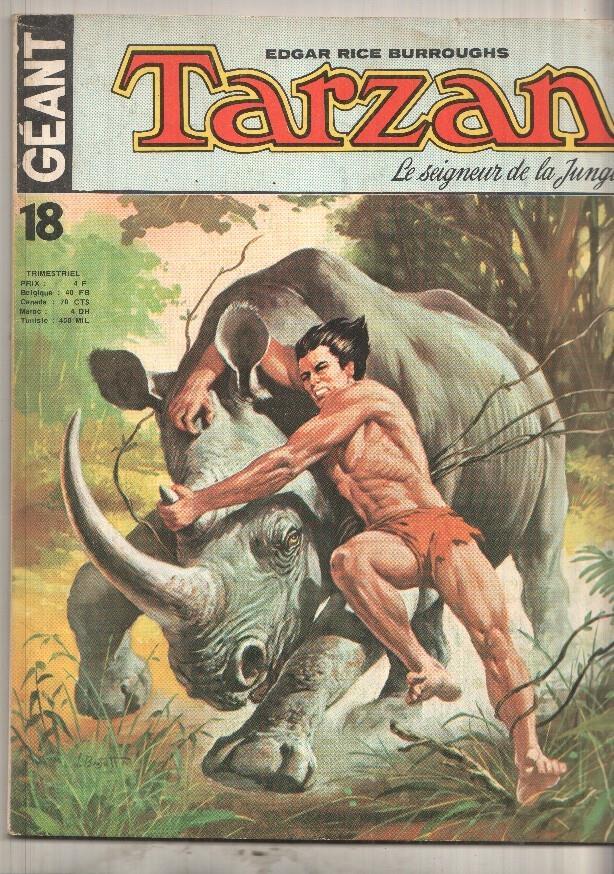 Sagedition: Tarzan Geant num 18, Le seigneur de la jungle - La terreur de la pleine lune. Articulo: La fabuleuse serie des (Reina)