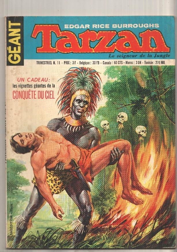 Sagedition: Tarzan Geant num 11, Le seigneur de la jungle - Prisonnier des pirates