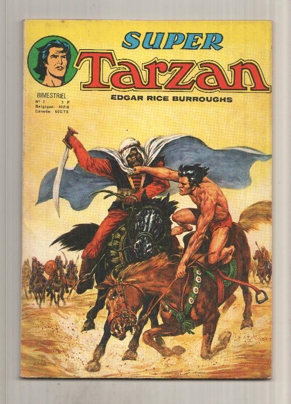 Sagedition: Super Tarzan num 07 - La fille du cheik
