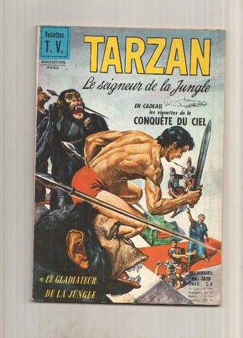 Sagedition: Tarzan num 39 - Le gladiateur de la jungle