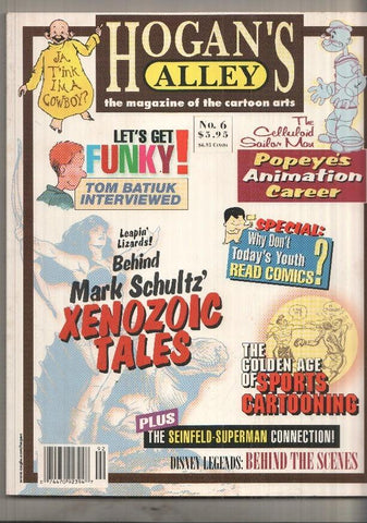Revista: Hogans Alley num 06 - Tom Batiuk interviewed, The golden age of sports cartooning, Disney legends: Behing the scenes, etc.