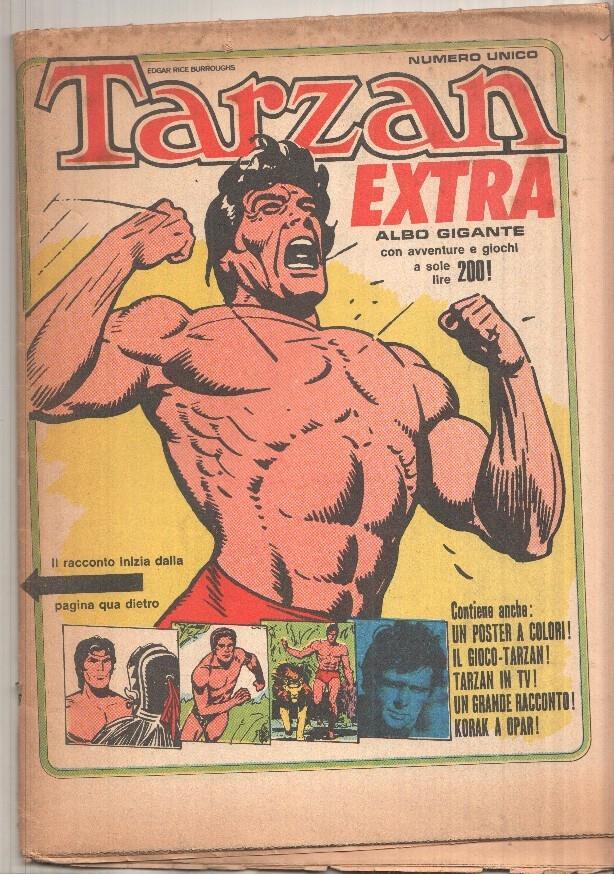 Tarzan Extra, numero unico. Suplemento a Superman num 3 . Contiene poster central a color de tarzan