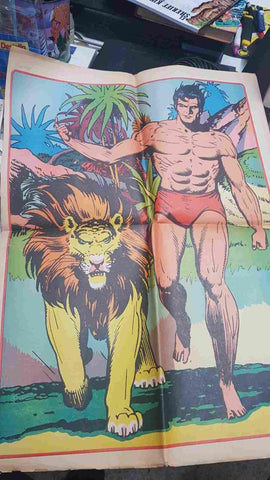 Tarzan Extra, numero unico. Suplemento a Superman num 3 . Contiene poster central a color de tarzan