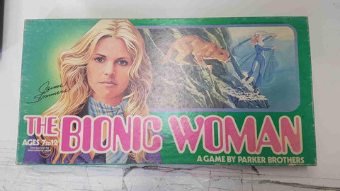 Juego tablero: The Bionic Woman a game by Parker Brothers. A Parker Game 7 to 12, 2 to 4 players