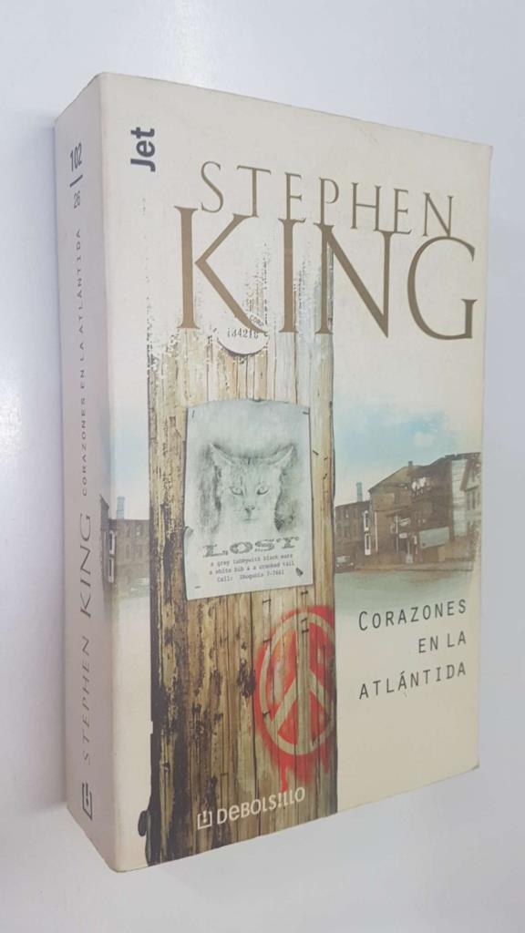 Stephen King: Corazones en la Atlantida. Jet (Terror). Primera edicion