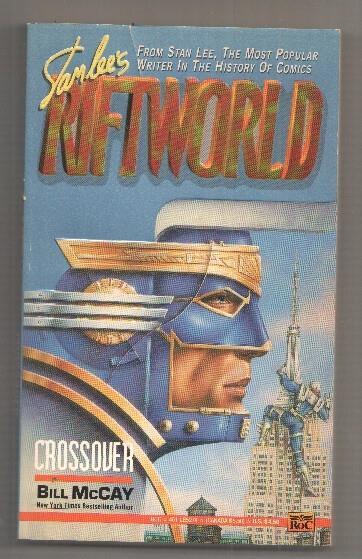Roc: Stan Lee Riftworld crossover by Bill McCay. Portada con relieve