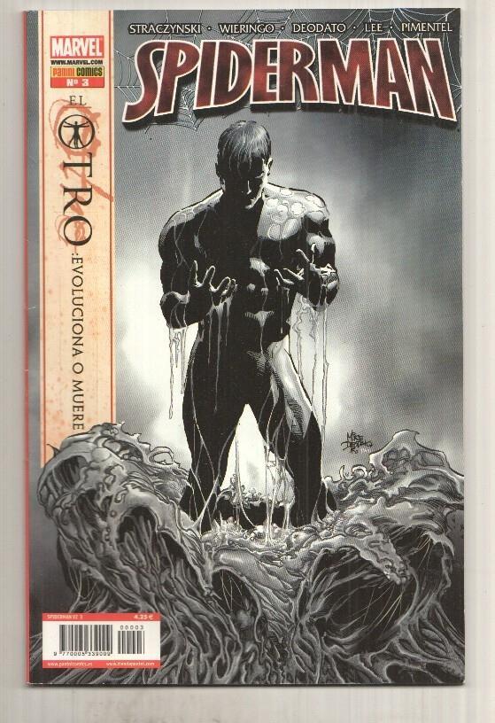 Marvel Panini: Spiderman num 03, vol. 2 enero 2007 - El Otro: Evoluciona o muere parte 7