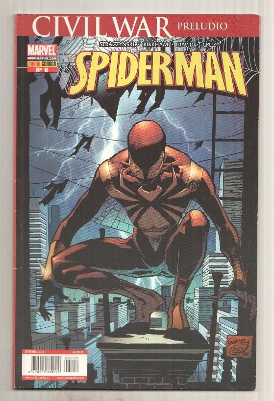 Marvel Panini: Spiderman num 06, vol. 2 abril 2007 - Caballero sin telaraña 2a parte