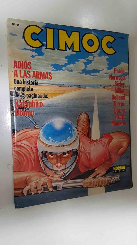 Revista Cimoc num 141 (12/92): Adios a las armas (historia completa de Katshuhiro Otomo)