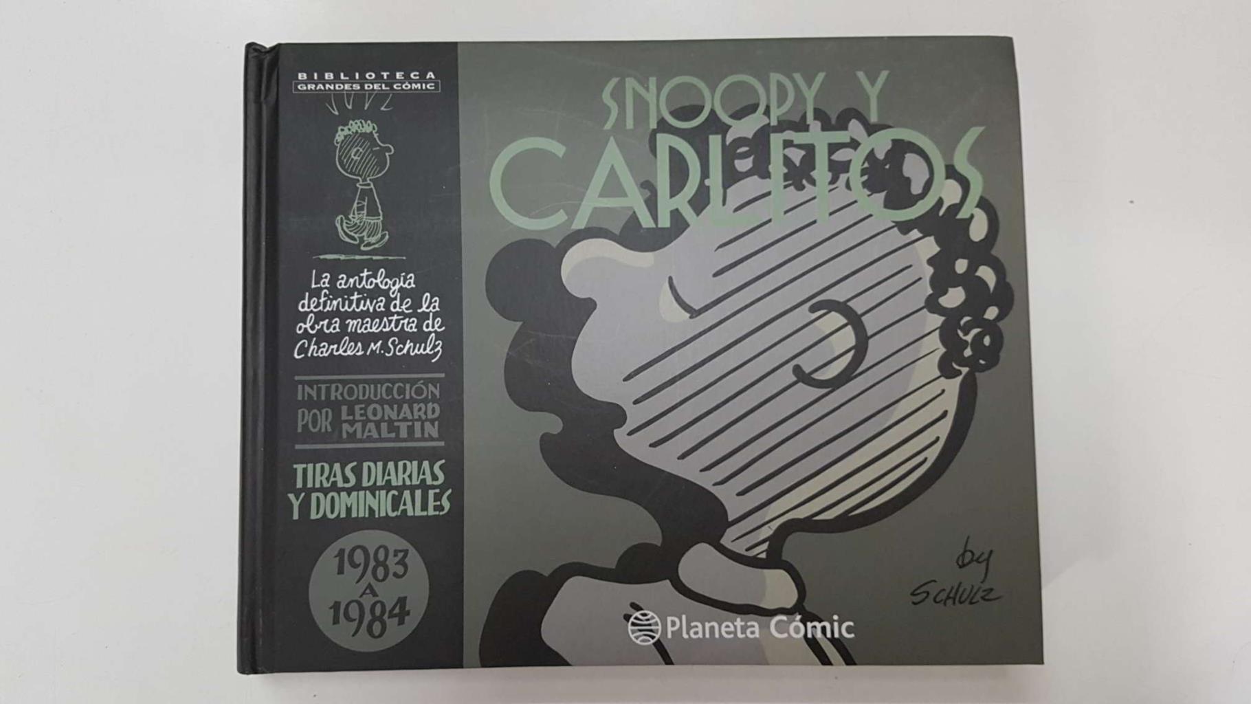 Biblioteca Grandes del Comic: Snoopy y Carlitos (1983 a 1984), tiras diarias y dominicales. Introduccion por Leonard Maltin