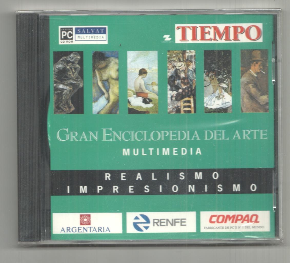 CD Multimedia: Gran Enciclopedia del Arte - Realismo, Impresionismo. Salvat